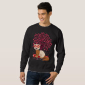 Valentinstag des Ferret Sweatshirt (Vorne ganz)