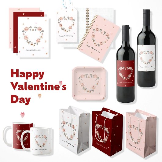 Valentinstag des Herzblutes Aufkleber