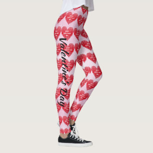 Valentinstag des Herzens Leggings