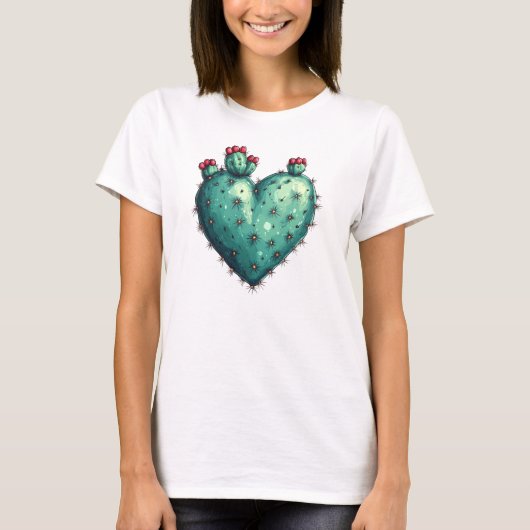 Valentinstag des Herzens T-Shirt (Vorderseite)