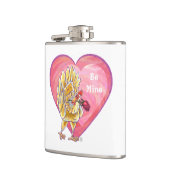 Valentinstag des Hühners Flachmann (Links)