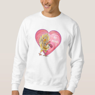Valentinstag des Hühners Sweatshirt