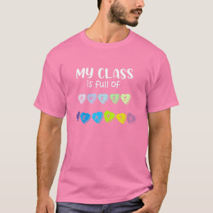 Valentinstag des Lehrers - meine Klasse ist voll v T-Shirt