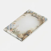 Valentinstag des niedlichen Teddy-Bären Post-it Klebezettel (angewinkelt)