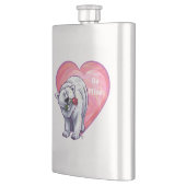 Valentinstag des Polarbären Flachmann (Links)