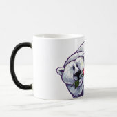 Valentinstag des Polarbären Verwandlungstasse (Links)