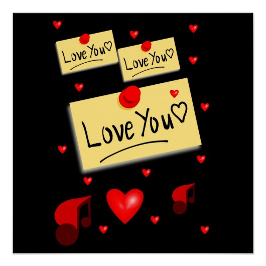 Valentinstag des Posters Poster (Vorderseite)
