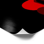 Valentinstag des Posters Poster (Ecke)