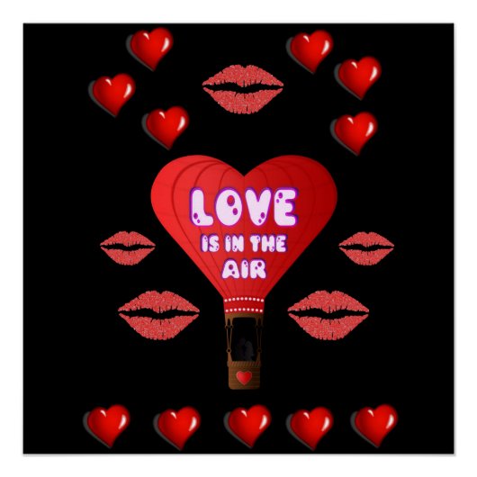 Valentinstag des Posters Poster (Vorderseite)