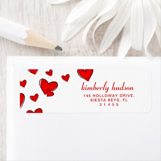 Valentinstag des Roten Herzens (Insitu)