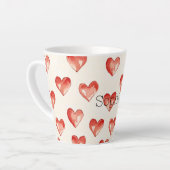 Valentinstag des Süßen Herzens Milchtasse (Linke Ecke)