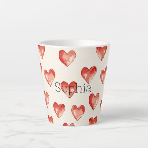 Valentinstag des Süßen Herzens Milchtasse