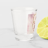 Valentinstag Design Shot Glass. Schnapsglas (Links)