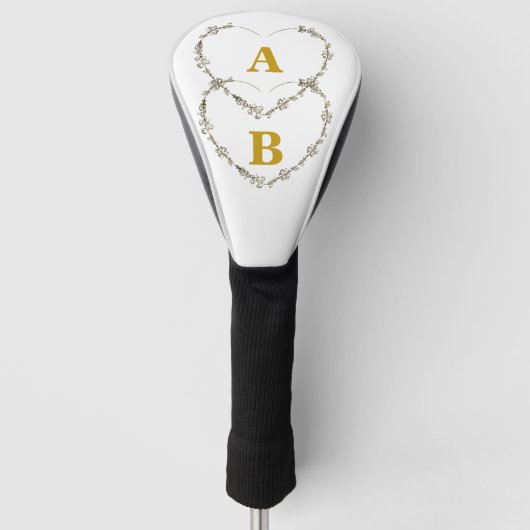 Valentinstag Designgeschenk Golf Headcover (Vorderseite)