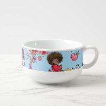 Valentinstag Dessert Tasse