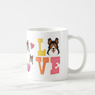 Valentinstag Deutscher Hirte Niedlicher Hund Lover Kaffeetasse