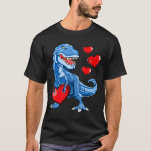 Valentinstag Dinosaur T rex Lover I Steal Hearts T-Shirt