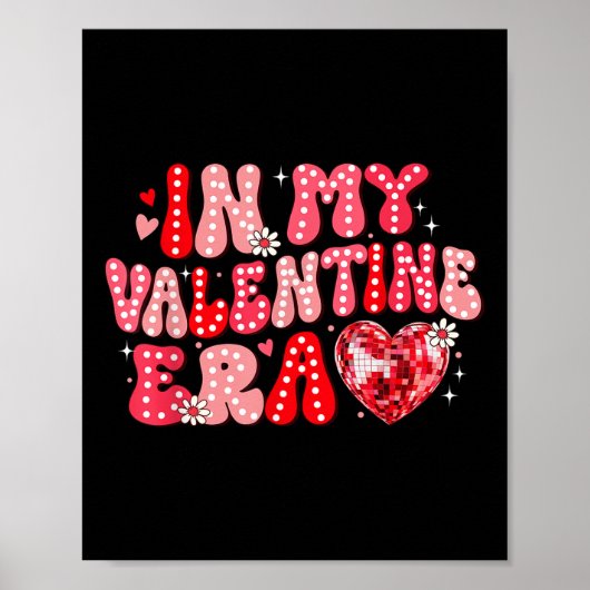 Valentinstag Disco Herzlich Willkommen in der Vale Poster (Vorne)