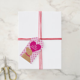 Valentinstag Doggone Großer Geschenktag Geschenkanhänger