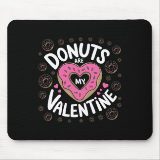 Valentinstag Donut T-Shirt Herz Süße Donut sind me Mousepad