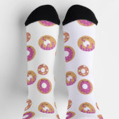 Valentinstag Donuts Snack Socken (Oben)