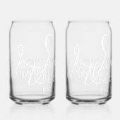 Valentinstag Dosenglas (Vorderseite)