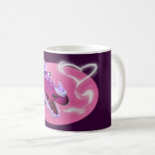 Valentinstag-Drache Kaffeetasse (VorderseiteRechts)