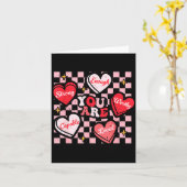 Valentinstag Du bist geliebt würdig genug Candy He Karte (Gelbe Blume)