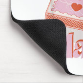 Valentinstag Du meine perfekte Match Spark Flamme Mousepad (Ecke)
