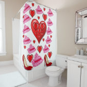 Valentinstag Duschvorhang (Beispiel)