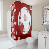 Valentinstag Duschvorhang (Beispiel)