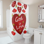 Valentinstag Duschvorhang (Beispiel)