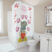 Valentinstag Duschvorhang (Beispiel)