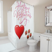 Valentinstag Duschvorhang (Beispiel)