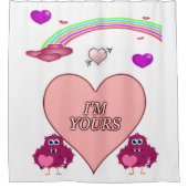 Valentinstag Duschvorhang (Vorderseite)