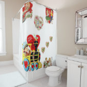 Valentinstag Duschvorhang (Beispiel)