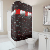 Valentinstag Duschvorhang (Beispiel)