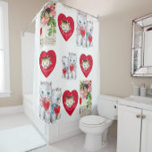 Valentinstag Duschvorhang (Beispiel)