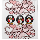 Valentinstag Duschvorhang (Vorderseite)