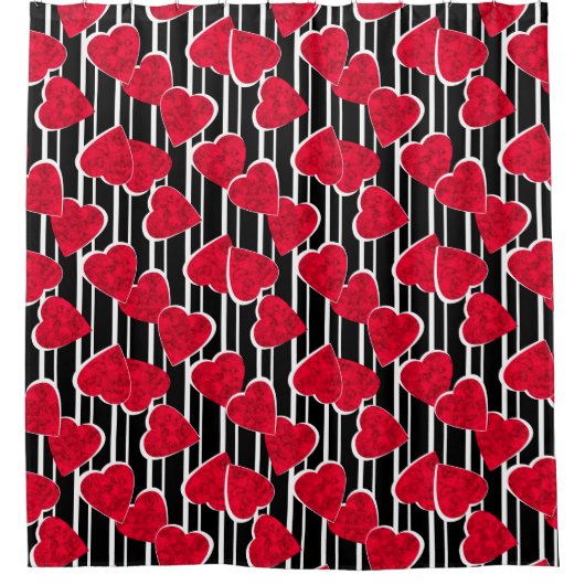 Valentinstag Duschvorhang (Vorderseite)