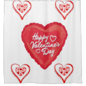 Valentinstag Duschvorhang (Vorderseite)