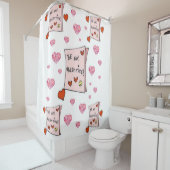 Valentinstag Duschvorhang (Beispiel)