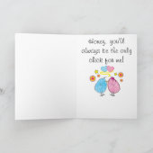 Valentinstag-Ehefrau Feiertagskarte (Innenseite)