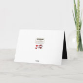 Valentinstag, Ehemann, Verzierte Herzen Feiertagskarte (Rückseite)