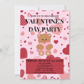 Valentinstag Einladung