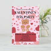 Valentinstag Einladung (Stehend Vorderseite)