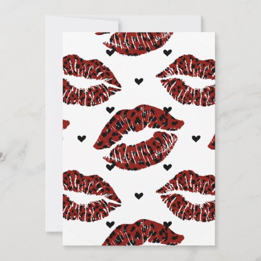 Valentinstag Einladung (Vorderseite)