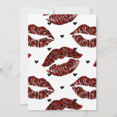 Valentinstag Einladung (Rückseite)