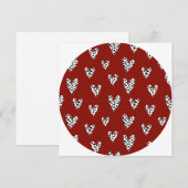 Valentinstag Einladung (Vorne/Hinten)
