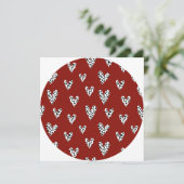 Valentinstag Einladung (Stehend Vorderseite)